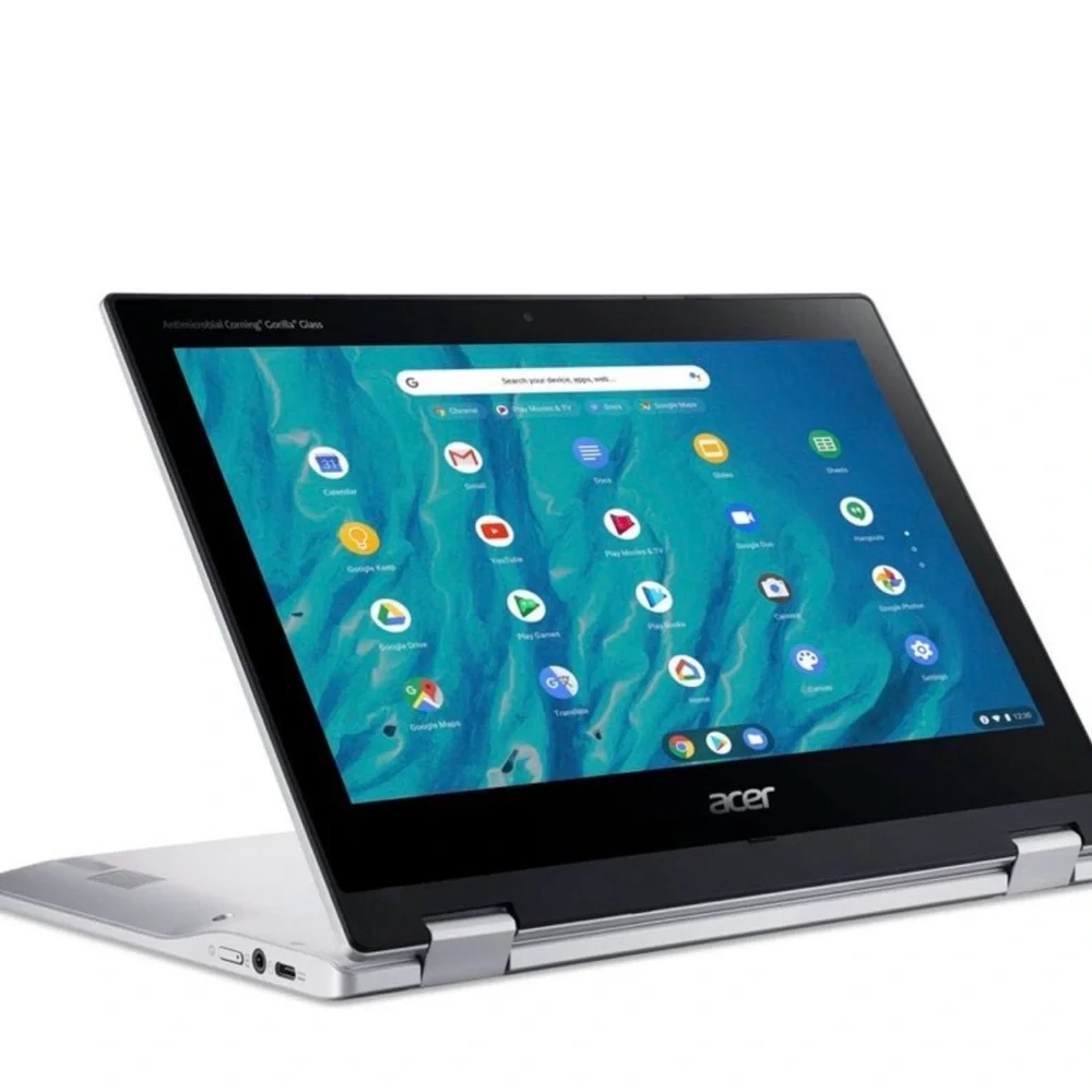 Sleek Silver Laptop Acer 311 Chromebook